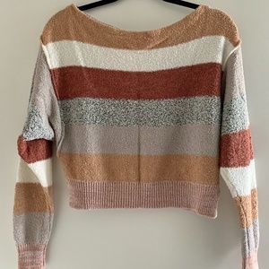 Free People Cropped Sweater